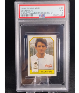 00 - 1991 Panini Campeonato brasileiro Leonardo S�o Paulo PSA