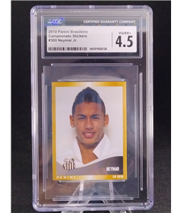00 - 2010 Campeonato Brasileiro Neymar Santos Brasil True Rookie CGC Graded