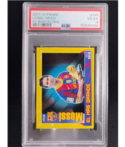 00 - 2011 Panini Leonel Messi Barcelona Argentina PSA 4