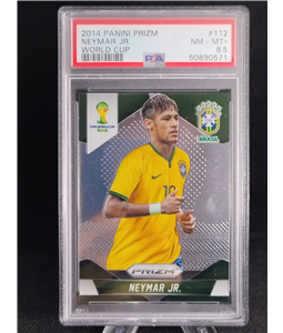 00 - 2014 Panini Prizm World Cup Neymar Brazil PSA