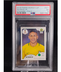 00 - 2018 Panini Sticker Neymar Brasil PSA 5
