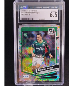 00 - 2023 Donruss World club Raphael Veiga Palmeiras CGC