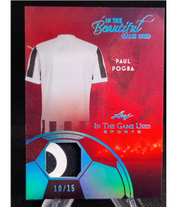 00 - Leaf Relic Pogba Juventus In The Game Used
