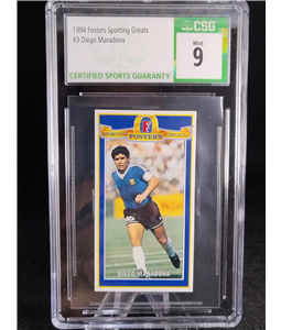 1994 Fosters Diego Maradona CSG 9 Argentina