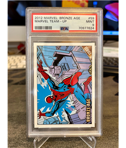 2012 MARVEL: BRONZE AGE MARVEL TEAM - UP #59 PSA 9