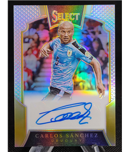 2016-17 Panini Select Prizm /199 Carlos Sanchez Auto Uruguai