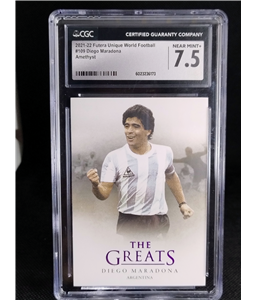 2021 Futera Diego Maradona 38/60 Unique CGC 7.5