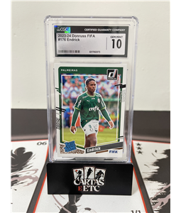 2023-24 Panini Donruss Soccer Endrick Rated Rookie CGC 10