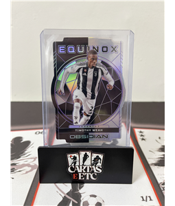 2024-25 Panini Obsidian Soccer Timothy Weah Equinox 30/49