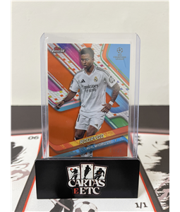 2024-25 Topps Finest Rodrygo Orange 01/25