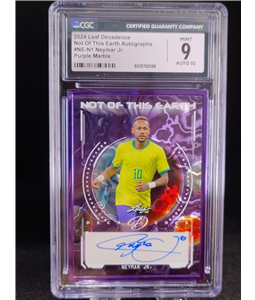 2024 Leaf Decadence Neymar Jr. 3/5 CGC 9