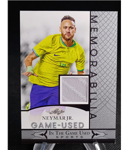 2024 Leaf in The Game Used Relic Neymar Brazil