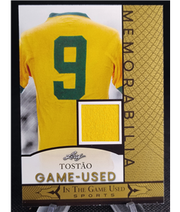 2024 Leaf in The Game Used Relic Tosto Brazil