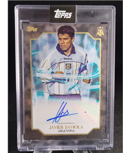 2025 Topps Leyendas Argentina Javier Saviola Auto /99