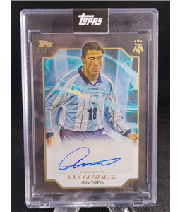 2025 Topps Leyendas Argentina Kily Gonzalez Auto /99