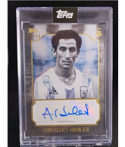 2025 Topps Leyendas Argentina Osvaldo Ardiles Auto /99