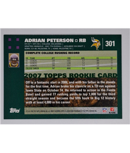 Adrian Peterson rookie card