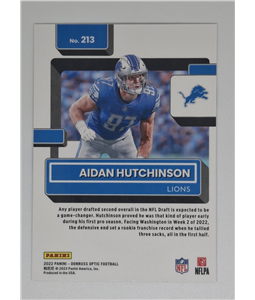 Aidan Hutchinson - rookie card