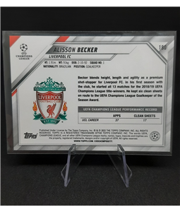 Alisson Topps UCL