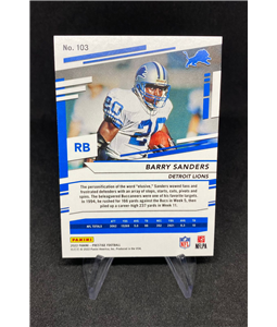 Barry Sanders Detroit Lions