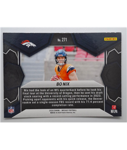 Bo Nix rookie card