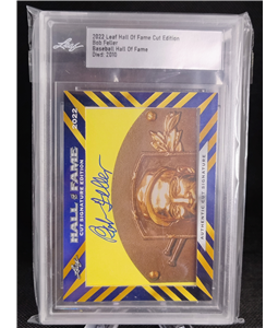 Bob Feller Cut Signature - Hall of Fame do Baseball