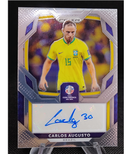 CARLOS AUGUSTO 2024 Panini Prizm Copa America Auto Brazil