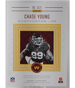 CHASE YOUNG - ROOKIE  MEMO