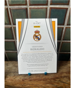 Cristiano Ronaldo - Match Worn /99