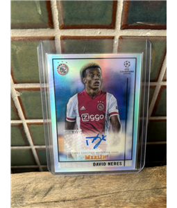 David Neres - Aut�grafo