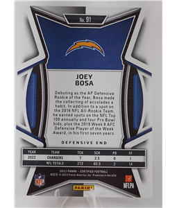 Joey Bosa - Numerado