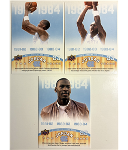 Kit 3 Michael Jordan Col Especial