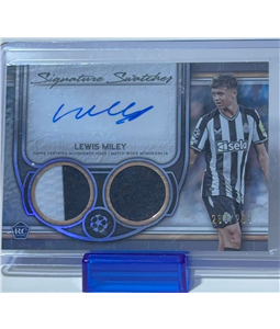LEWIS MILLEY SIGNATURE SWATCHES AUTOGRAPH AND MEMORABILIA 283/299