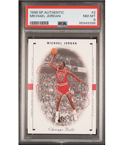 Michael Jordan PSA 8