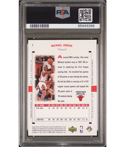 Michael Jordan PSA 8