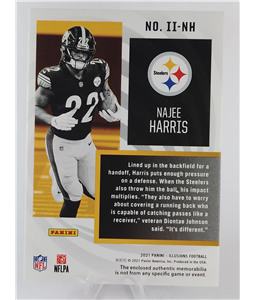 Najee Harris - Memo - Rookie card