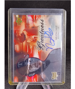 Nelson Cruz Auto Texas Rangers