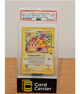 Pikachu - Birthday Holo