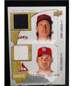 Relic Randy Johnson/ Carpenter