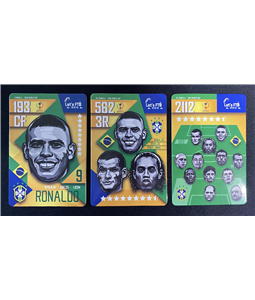 Ronaldo, Rivaldo, Ronaldinho Gacho