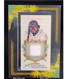 Topps Allen & Ginter David Ortiz Relic Card