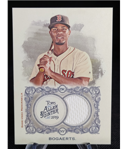 Topps Allen & Ginter Xander Bogaerts Relic Card